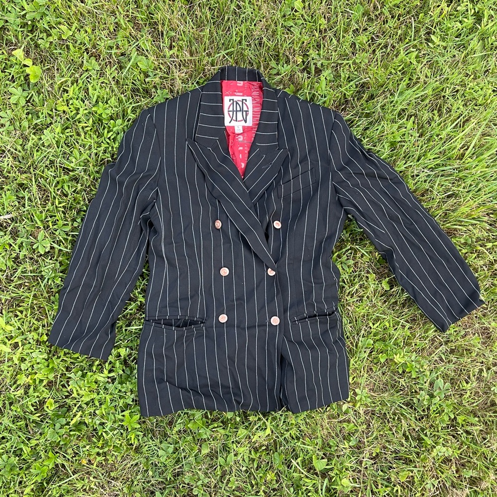Jean Paul Gaultier printed blazer